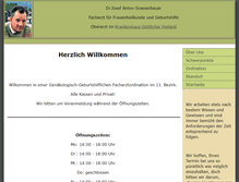 Tablet Screenshot of grasserbauer.at